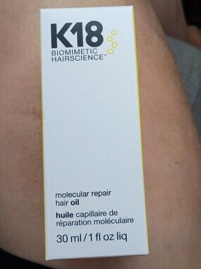 K18 Biomimetic Hairscience molecular repair hair oil - 30ml/1 oz NWT/NIB